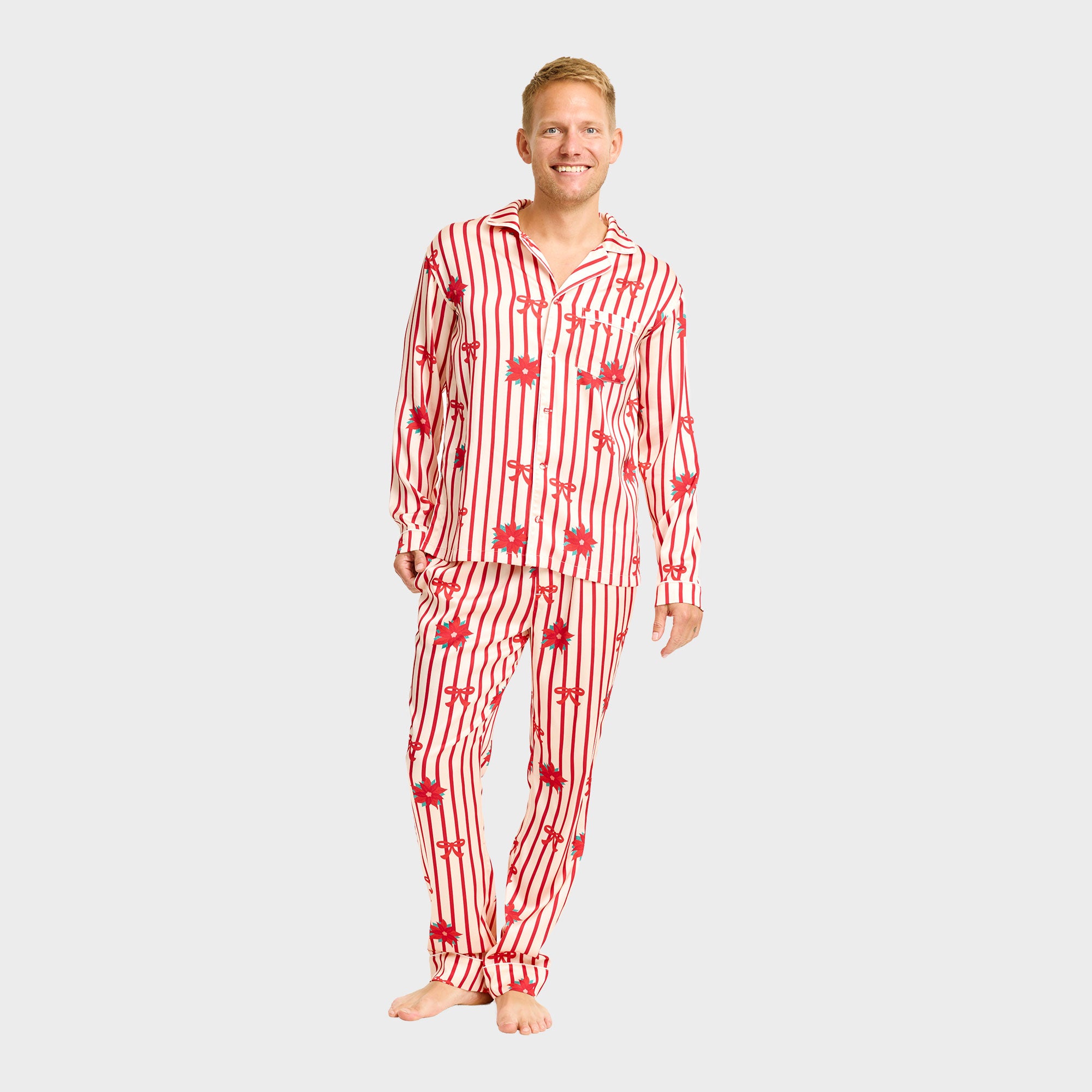 Satin pyjamas - Herre